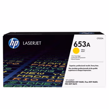 惠普(HP) CF322A 打印量16500页 适用于M675/680 653A原装硒鼓 1.00 只/支 (计价单位：支) 黄色