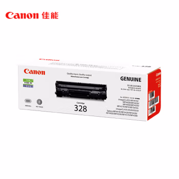 佳能(Canon) CRG-328BK 约2100页 适用MF4712/MF4720w等 硒鼓 1.00 只/支 (计价单位：支) 黑色
