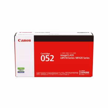 佳能(Canon) CRG-052 打印量约3100页 适用于LBP211dn/LBP213dn/LBP214dw/MF423dw/MF426dw 硒鼓 (计价单位：只) 黑色