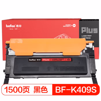 得印(befon) PLUS CLT-K409S 1500页适用三星310n 粉盒 1.00 只/支 (计价单位：支) 黑色
