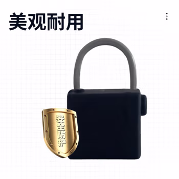 杜克恩 FR-037 锁梁尺寸50mm*40mm*5mm 挂锁 (计价单位：个) 黑色