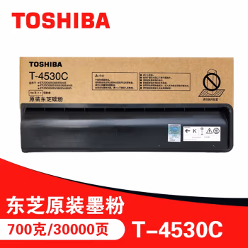 东芝(TOSHIBA) T-4530C 30000页 适用255/255S/305/305S/355/355S/455/455S/305SD/355SD/455SD 碳粉桶 (计价单位：只) 黑色