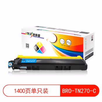 莱盛(laser) LS-BRO-TN270-C 1400页 适用于 BROTHER HL-3040CN/3070CW,DCP-9010CN,MFC-9120CN/9320CW 硒鼓/粉盒 (计价单位：只) 蓝色