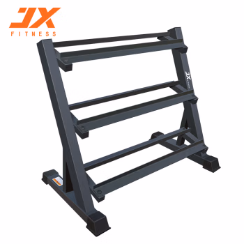军霞(JUNXIA) JX-DBR86 三层哑铃架 (计价单位：套) 灰黑