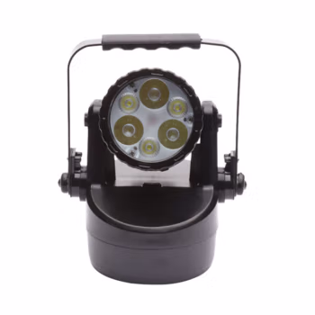 劲荣 BXD6200-B 12W DC11.1V 6500K IP65 5Ah 强光灯 (计价单位：盏) 黑色