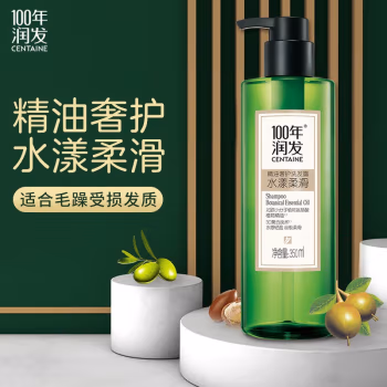 100年润发 精油奢护水漾柔滑 350ml 洗发水 (计价单位：瓶)