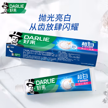 黑人(DARLIE) 超白矿物盐 140g 牙膏 (计价单位：支)