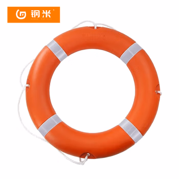 钢米 GM-5556晶格 2.5kg救生圈 成人游泳圈 (计价单位：个) 橙色