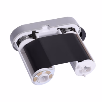 MASUNG MS-TDH150 50mm*30m 灰色外壳 适用机型MS-150 标签机色带 (计价单位：个) 黑色