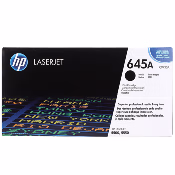 惠普(HP) C9730A 打印量约13000页 适用LaserJet 5500 5550 硒鼓 1.00 只/支 (计价单位：支) 黑色