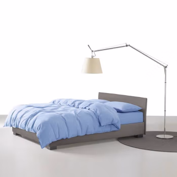 伊伊爱 TJ0WL02201564 /200*230cm水洗哑光长绒棉眠雾蓝纯色四件套 床上套件 (计价单位：套) 眠雾蓝