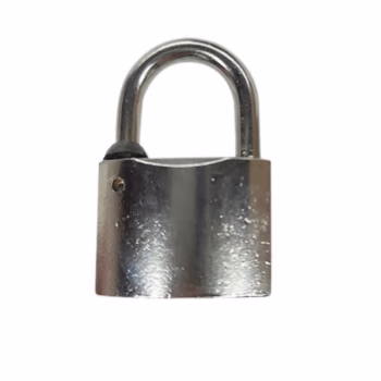 中犀 ZX-58 30mm  短梁梅花锁芯 挂锁 (计价单位：个) 银色