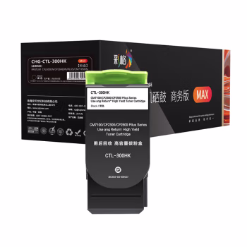 彩格 CHG-CTL-300HK MAX版 8500页 适用于奔图PANTUM cp2506dn plus墨盒CM7105dn打印机硒鼓CP2300dn 粉盒 1.00 只/支 (计价单位：支) 黑色