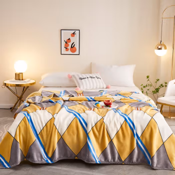 伊伊爱 Y0TK02100088 /150*200cm 法莱绒珊瑚绒保暖毛毯 1.00 件/条 (计价单位：条) 诺言