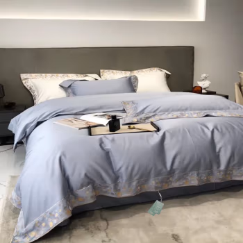 绵族世家 MZSJ8198 1.5米 床上套件 (计价单位：套) 蓝色