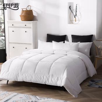 伊伊爱 YDJD0230615/230*240cm（约5斤） 全棉防羽布纯白夏被 (计价单位：件) 白色