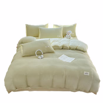 天山柔(TINSUNROL) TJ11YX2404290 150*200cm 床上套件 (计价单位：套) 抹茶绿