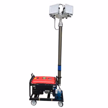 晫安联 ZM7013-A 4×100W IP65 220V 5KW发电机 ≥13h 5700K LED 自动升降工作灯 1.00 台/个 (计价单位：个) 红色