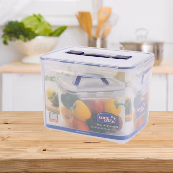 乐扣乐扣(Lock&Lock) HPL885手提型大容量9.6L 保鲜盒 (计价单位：个) 透明