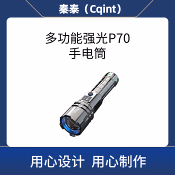 秦泰(Cqint) CQT-01 电筒 (计价单位：个) 灰色