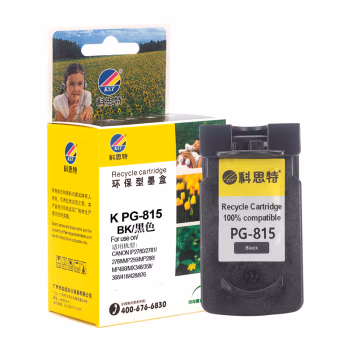 科思特 PG-815 打印量400页 适用佳能 iP2780 MP288 MP236 墨盒 (计价单位：盒) 黑色
