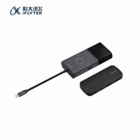 科大讯飞 MC10 AI麦克风投屏器 录音笔 (计价单位：个) 黑色