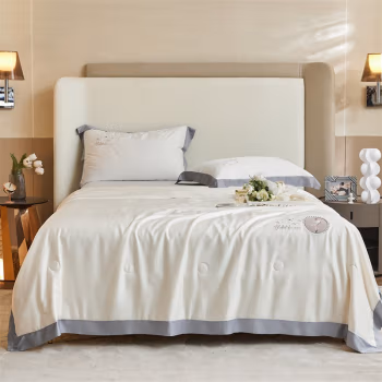 伊伊爱 BZ0TDC2201042 /150*200cm莱赛尔至纯赫本大豆夏凉被 被子 (计价单位：件) 本白