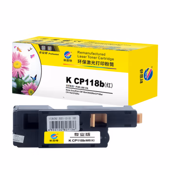 科思特 CP118b 打印量约1400页 适用施乐 CP115 CP119W 等 粉盒 1.00 只/支 (计价单位：支) 红色