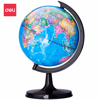 得力(deli) 3032 地球仪 (计价单位：个) 彩色