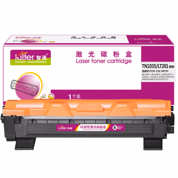 智通(ZT) ZT-1035/201-F 1500页 适用兄弟Brother HL-1118/1208/1218W联想Lenovo M1840 粉盒 1.00 只/支 (计价单位：支) 黑色