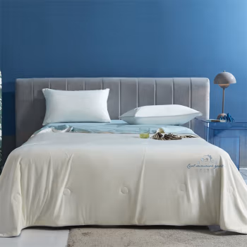 伊伊爱 BZ0TDC2201040 /200*230cm科技凉感大豆夏凉被 被子 (计价单位：件) 白蓝