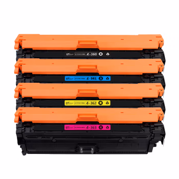 e代经典 CF360A/508A  打印量6000页（黑）/5000页（彩） 四色套装 适用惠普HP M553dn 硒鼓 1.00 只/套 (计价单位：套) 彩色