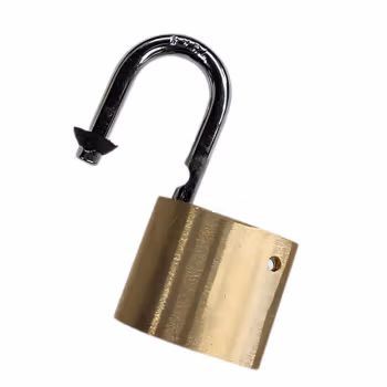 辉华千禧兔 HHQXT-62 35mm锁体20mm梁黄铜 挂锁 (计价单位：个) 金色