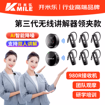 开米乐(KAIMILE) KML-980R 无线 不入耳式 耳机 (计价单位：个) 黑色