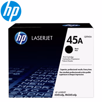 惠普(HP) Q5945A 打印量约18000页 适用4345mfp/M4345mfp机型 硒鼓 1.00 只/支 (计价单位：支) 黑色