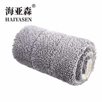 海亚森 TK-2041  50*11cm 免手洗平板拖把替换布头 1.00 把/块 (计价单位：块) 灰色