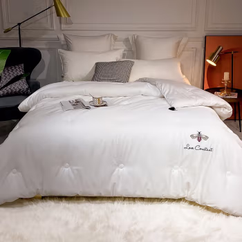 伊伊爱 BZ0HJC2100370 200*230cm 6斤蜜蜂 被子 1.00 件/条 (计价单位：条) 白色