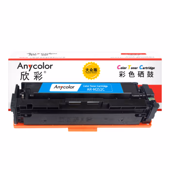 欣彩（Anycolor） AR-M252C大众版 打印页数：1400页 适用惠普Color LaserJet Pro M252N M252DW 硒鼓 (计价单位：只) 蓝色