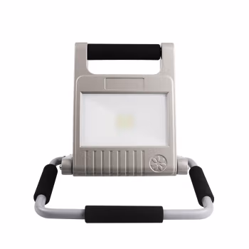 深照紫光 YJ2206 10W 7.4V IP65 强光6h 工作光 12h LED 折叠式警示应急灯 1.00 盏/套 (计价单位：套) 银色