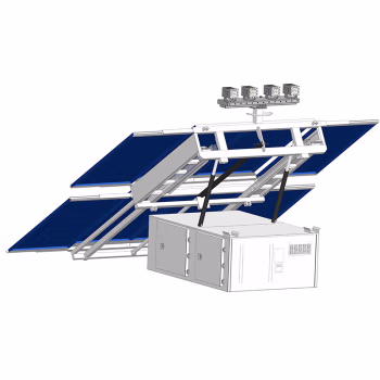 深照紫光 M2200-3 3200W,AC220V，色温5000K 18米自动化太阳灯及储电一体化灯 (计价单位：台) 白色