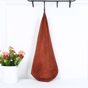 鲸轩 ML1002  茶巾 30*30cm 毛巾 10.00 条/包 (计价单位：包) 咖啡色