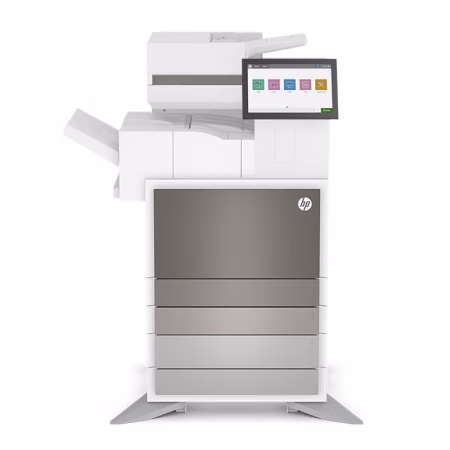 惠普(HP) E78625dn 标配附加双纸盒底座+内置装订  A3彩色激光复合机 上门安装一年原厂服务 (计价单位：台) 白色