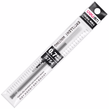 得力(deli) S754 0.7mm 笔芯 (计价单位：支) 黑色