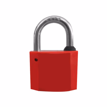 中犀 ZX-33 30mm 梅花塑钢锁 红色 挂锁 (计价单位：个) 红色