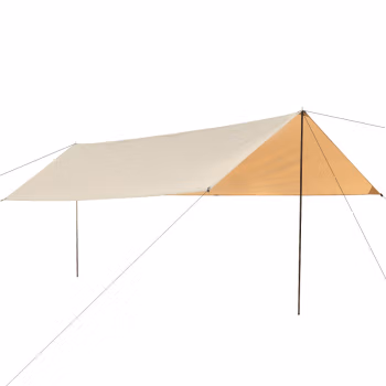 三极户外(Tri-Polar) TP2384 户外露营天幕防雨遮阳棚布 3*4m 防雨遮阳棚布 1.00 顶/个 (计价单位：个) 卡其