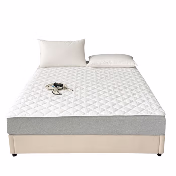 汉司家纺 150*200cm 柔软舒适全棉防羽布 褥子 (计价单位：件) 白色