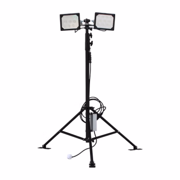 华荣(WAROM) GAD513-XL2*60 照明功率120W、防护等级IP65、电压 等级220V、光源颜色/色温5500K左右、光源类型LED 升降式照明装置 1.00 台/套 (计价单位：套) 黑色