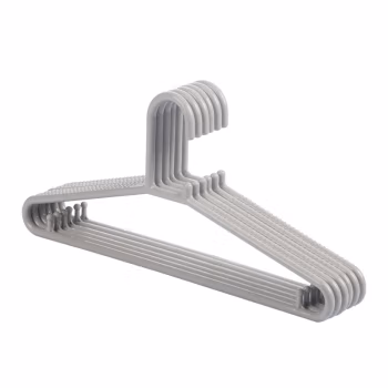 茶花(CHAHUA) 0701 通用衣架 6.00 个/组 (计价单位：组) 浅灰色
