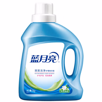蓝月亮 茉莉清香洁净 1kg 洗衣液 (计价单位：瓶) 蓝色