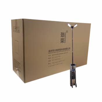 劲荣 BFW6800G 3*200W IP65 DC14.8V 6500K 全方位自动泛光工作灯 (计价单位：台) 黑色